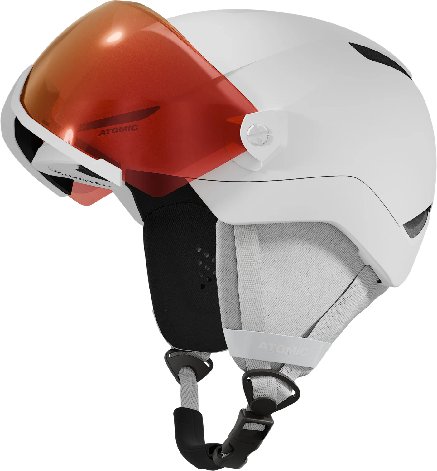 Atomic Otroška čelada REVENT VISOR JR White Heather