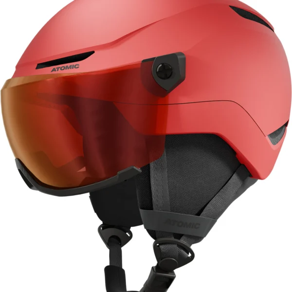 Atomic Otroška čelada REVENT VISOR JR Red