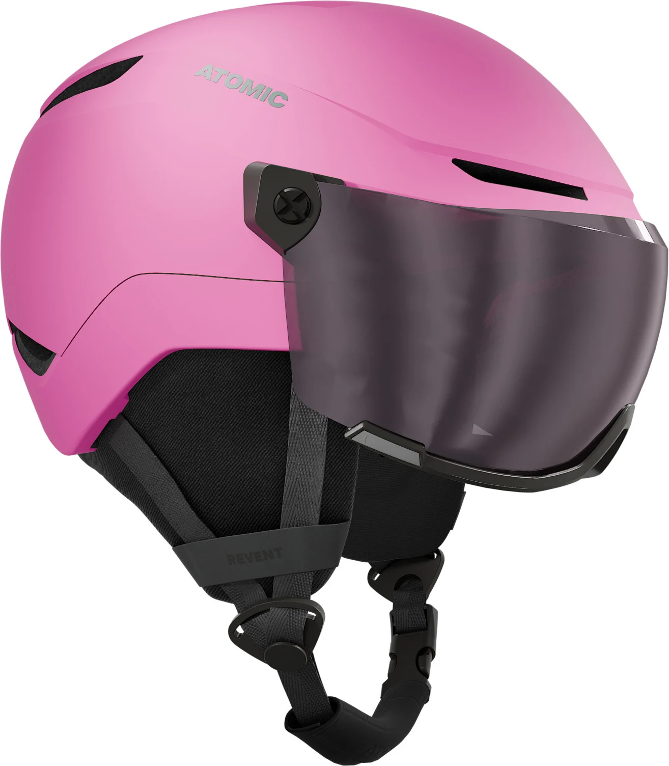 Atomic Otroška čelada REVENT VISOR JR Pink