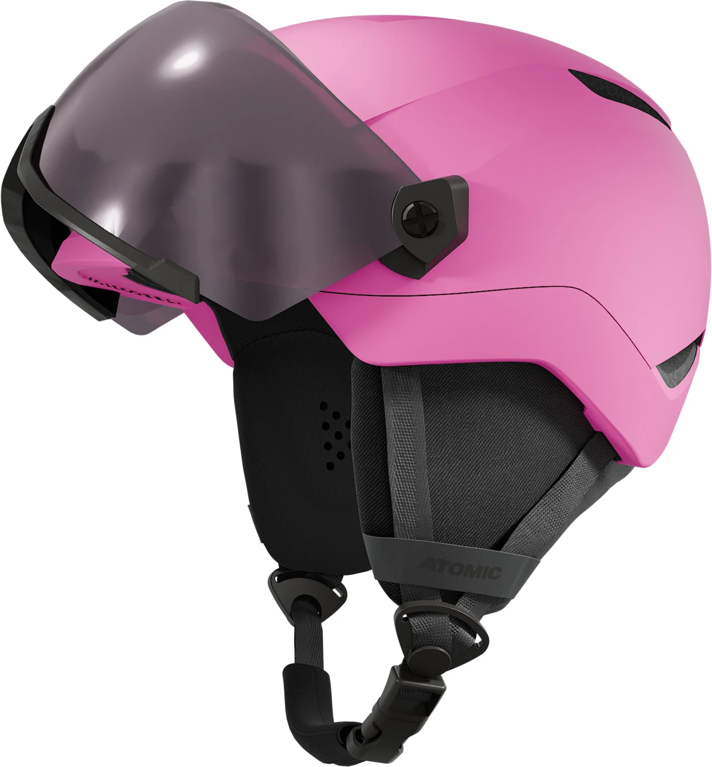 Atomic Otroška čelada REVENT VISOR JR Pink