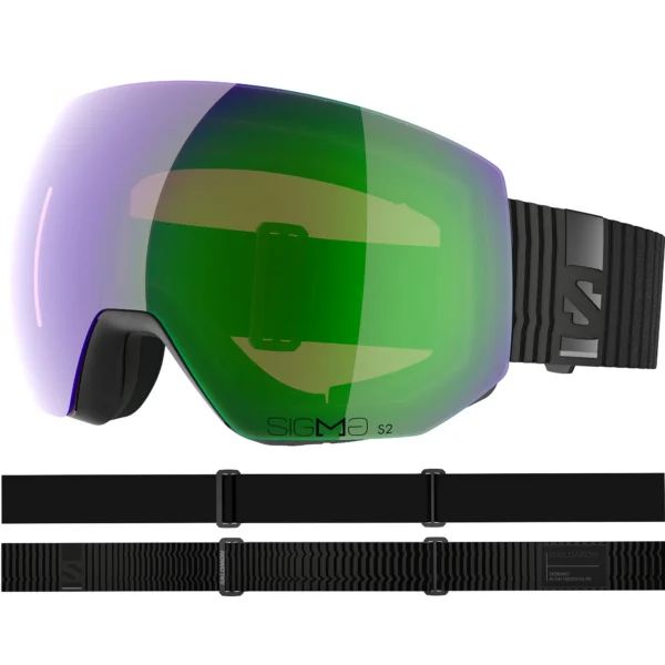 Salomon Smučarska očala RADIUM PRO SIGMA BLACK/EMERALD