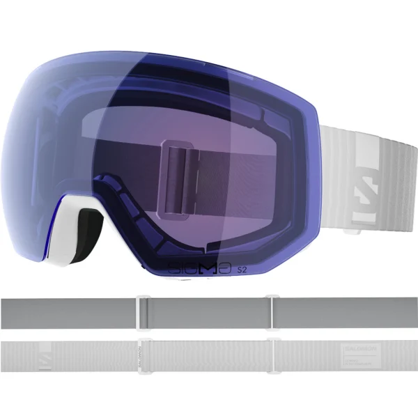 Salomon Smučarska očala RADIUM PRO SIGMA WHITE/ICEBLUE