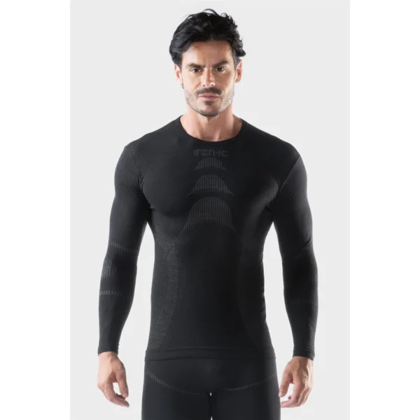 Iron-Ic Moško spodnje perilo majica MERINO 40 M LS