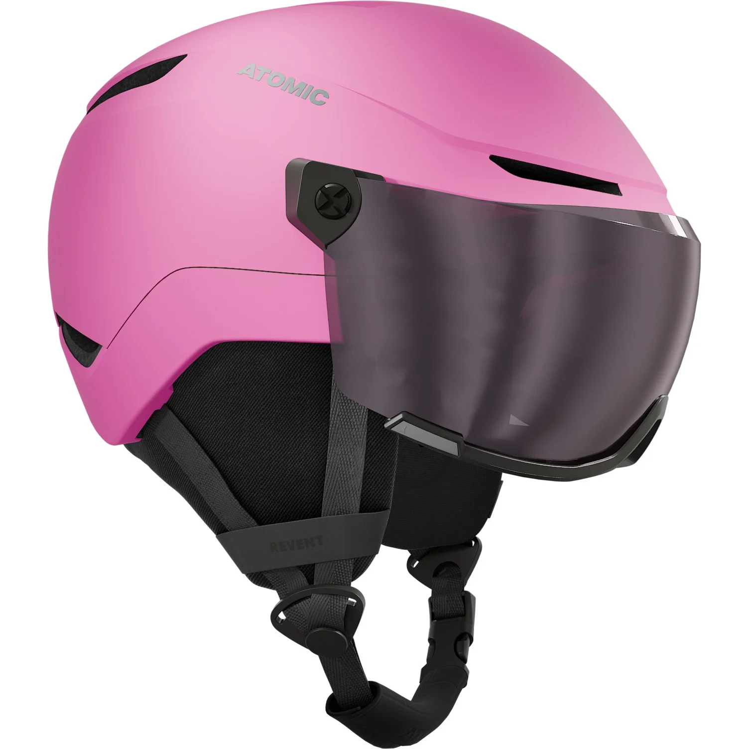 Atomic Otroška čelada REVENT VISOR JR Pink