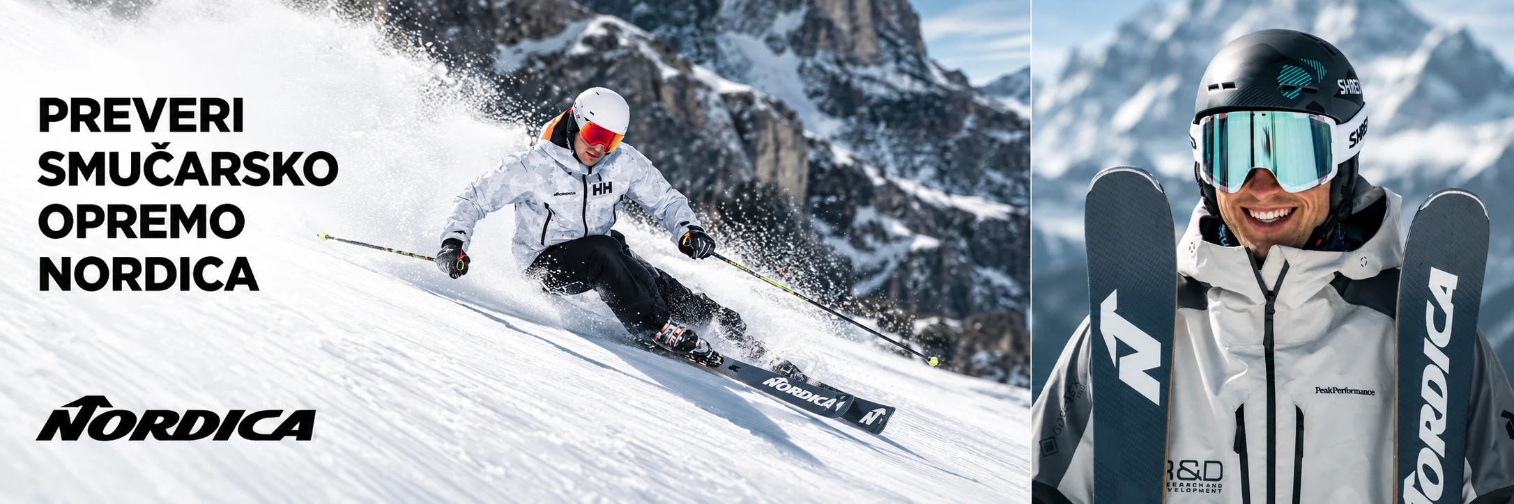 Smučarska oprema Nordica v ponudbi PH Sport